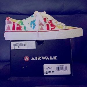 New Air walk multi color women skater shoe